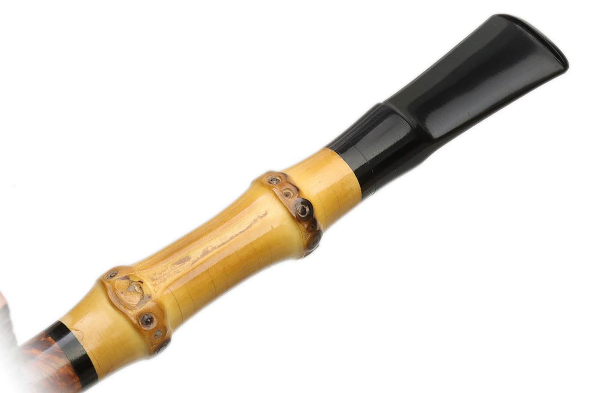 Tom Eltang Sandblasted Square Poker with Bamboo