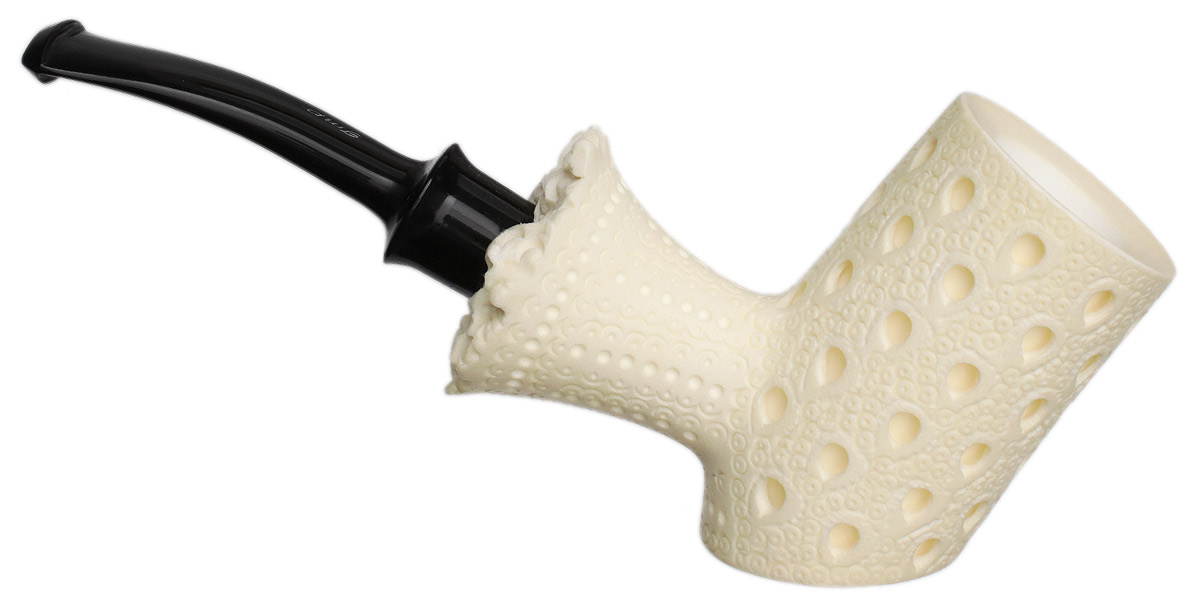 I.M.P. Meerschaum Lattice Cherrywood (with Case)