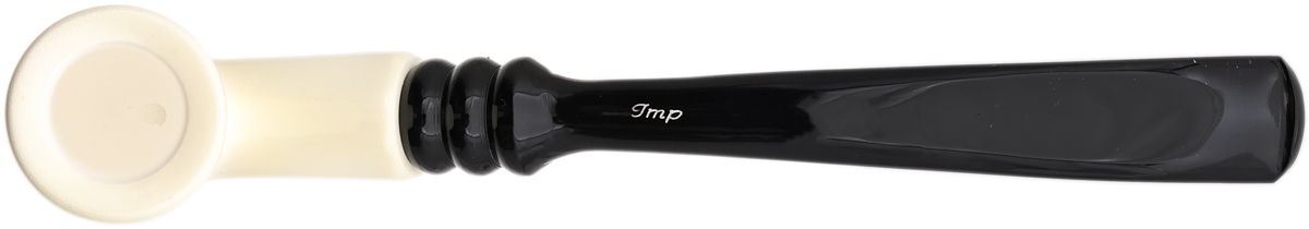 I.M.P. Meerschaum Smooth Poker (with Case)