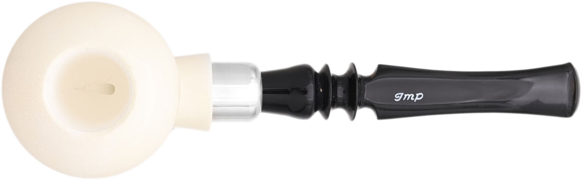 I.M.P. Meerschaum Smooth Calabash with Silver (with Case)