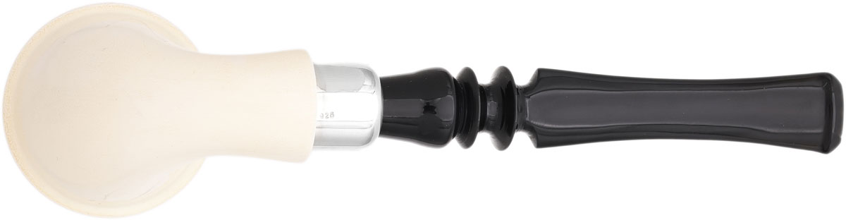 I.M.P. Meerschaum Smooth Calabash with Silver (with Case)