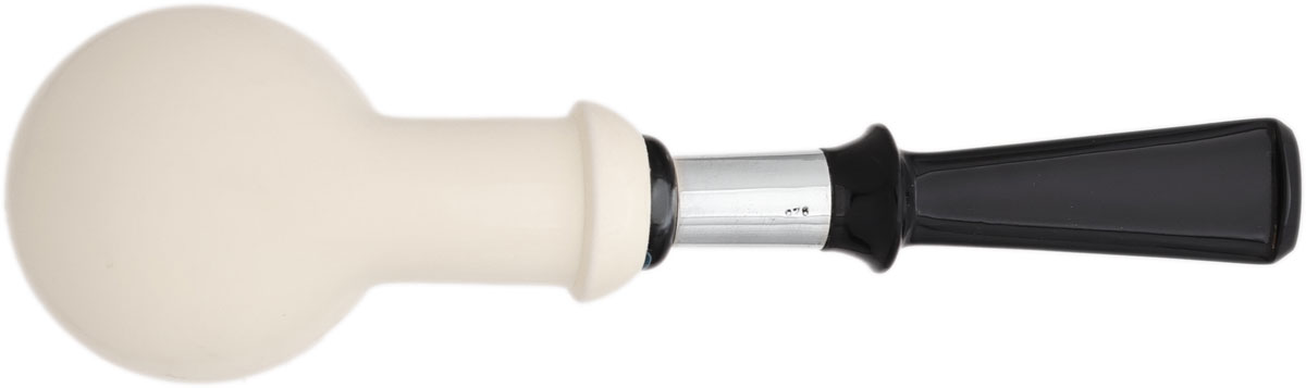 I.M.P. Meerschaum Smooth Apple with Silver (with Case)