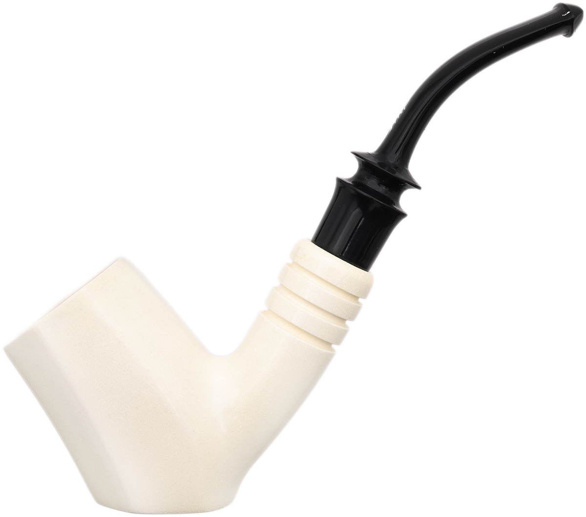 I.M.P. Meerschaum Smooth Paneled Cherrywood (with Case)