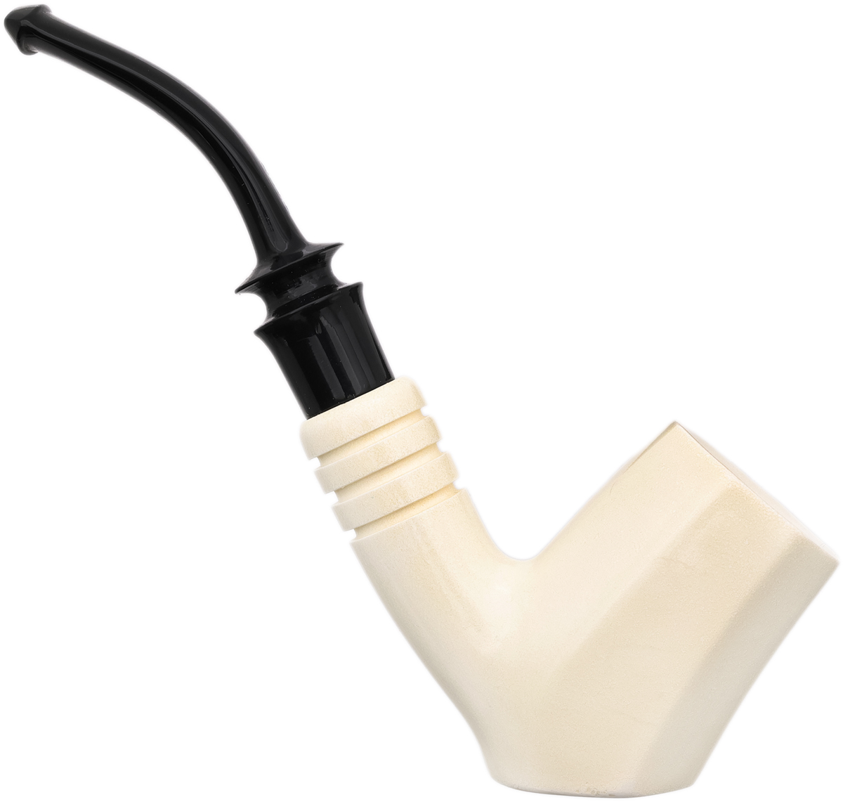 I.M.P. Meerschaum Smooth Paneled Cherrywood (with Case)