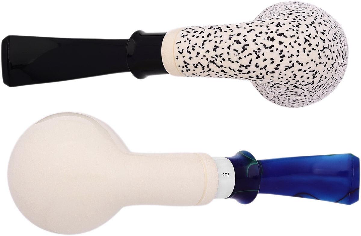I.M.P. Meerschaum Two Pipe Set (with Case)