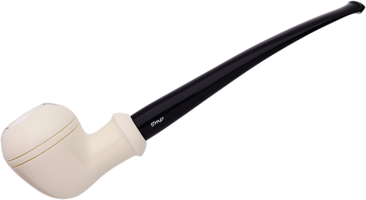 I.M.P. Meerschaum Smooth Rhodesian (with Case and Churchwarden Stem)