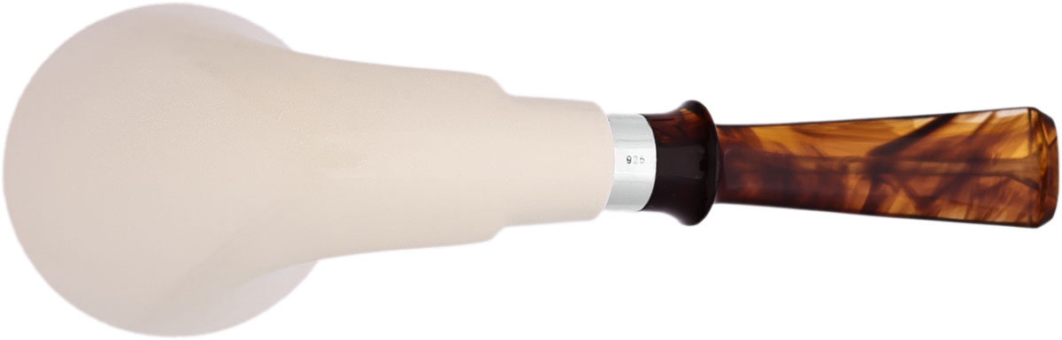 I.M.P. Meerschaum Smooth Bent Dublin (with Case)