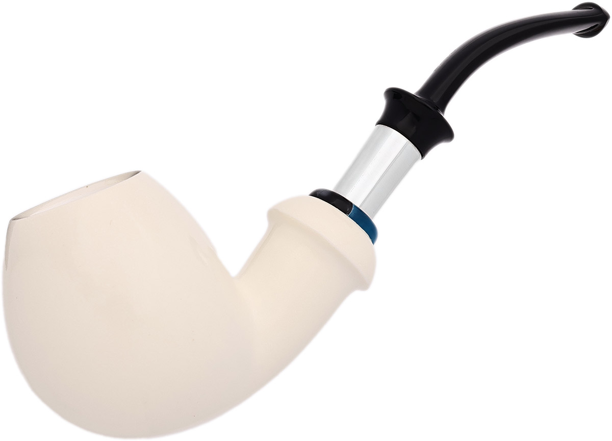 I.M.P. Meerschaum Smooth Bent Apple (with Case)