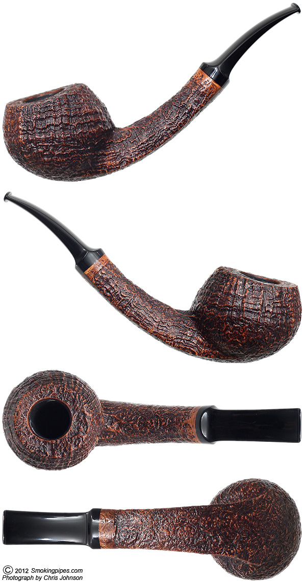 Lasse Skovgaard Sandblasted Bent Apple (Lion)