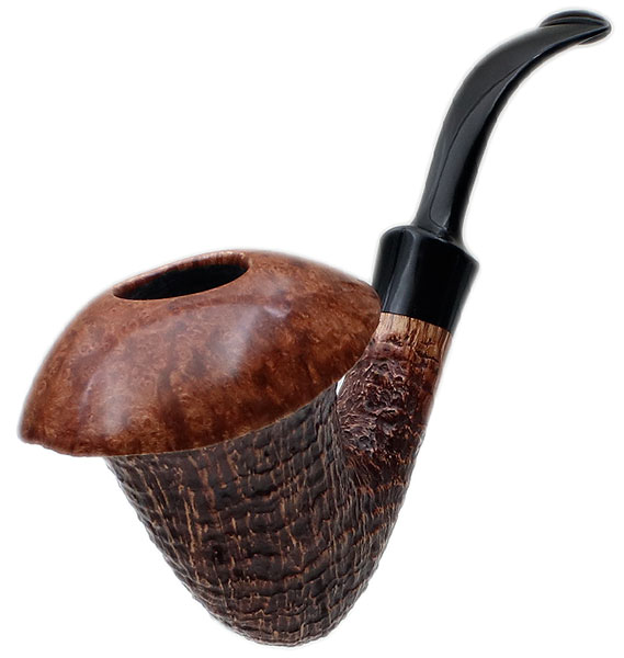 Lasse Skovgaard Partially Sandblasted Calabash