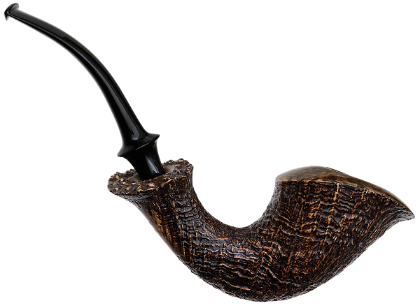Lasse Skovgaard Partially Sandblasted Calabash