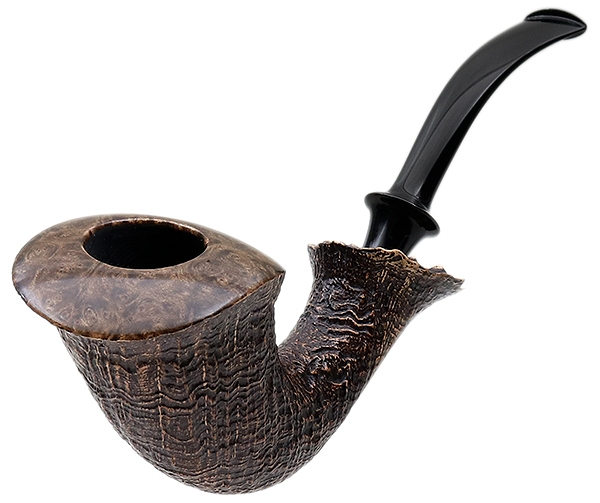 Lasse Skovgaard Partially Sandblasted Calabash