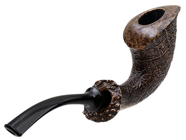 Lasse Skovgaard Partially Sandblasted Calabash