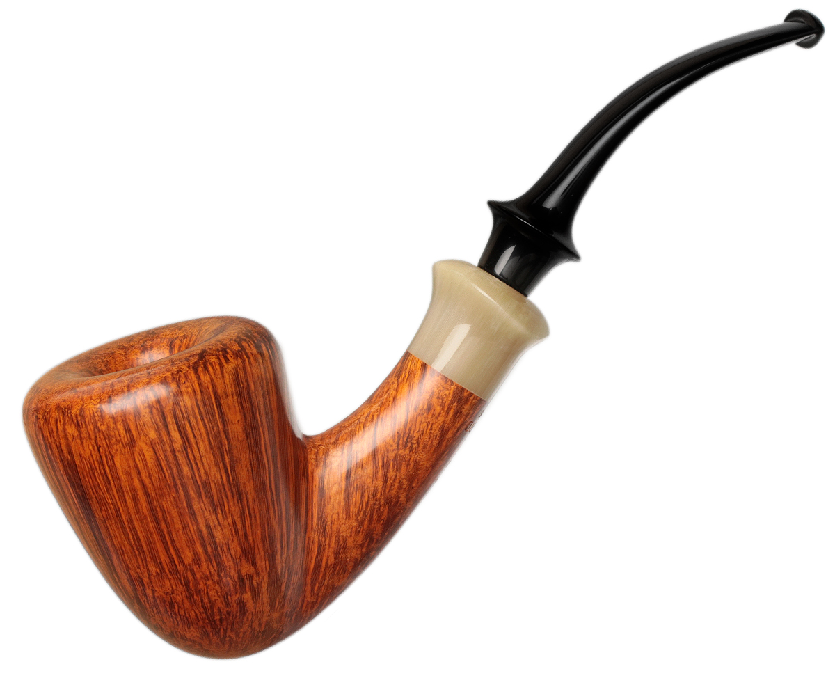 Lasse Skovgaard Smooth Bent Dublin with Horn (Lion)