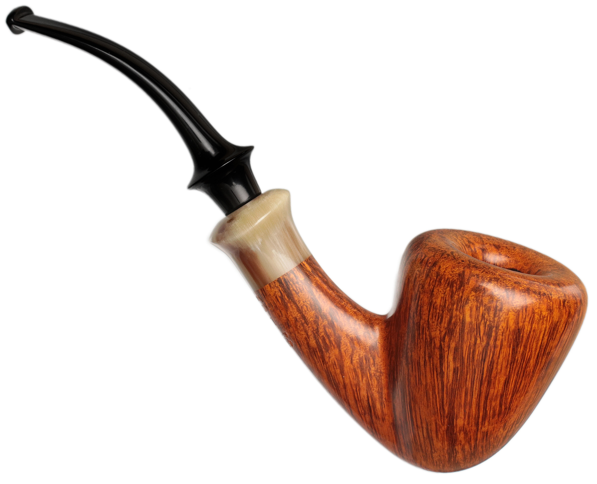Lasse Skovgaard Smooth Bent Dublin with Horn (Lion)