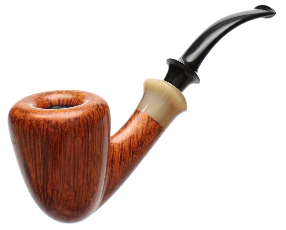 Lasse Skovgaard Smooth Bent Dublin with Horn (Lion)