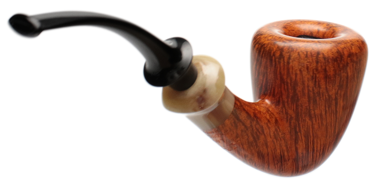 Lasse Skovgaard Smooth Bent Dublin with Horn (Lion)