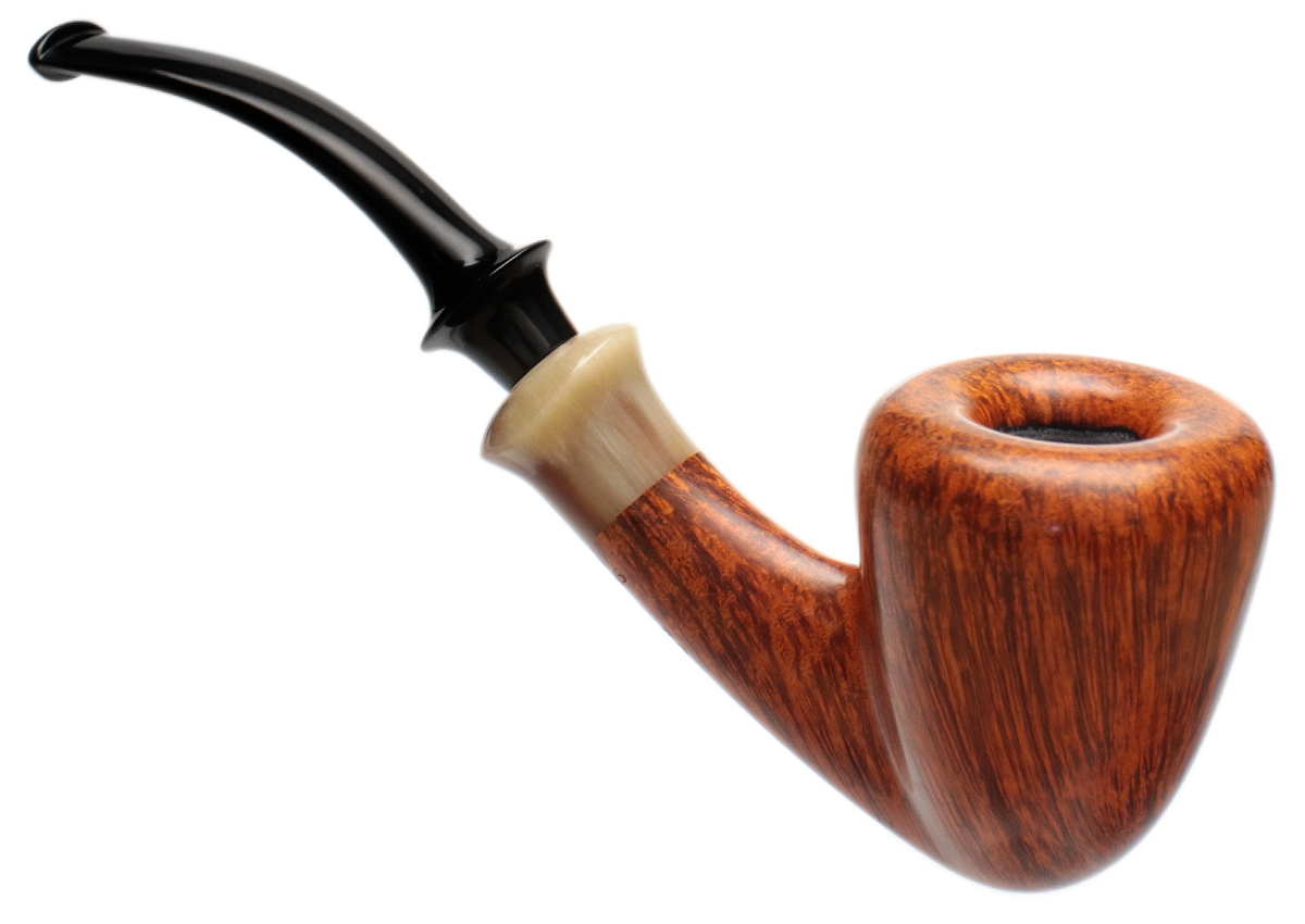 Lasse Skovgaard Smooth Bent Dublin with Horn (Lion)