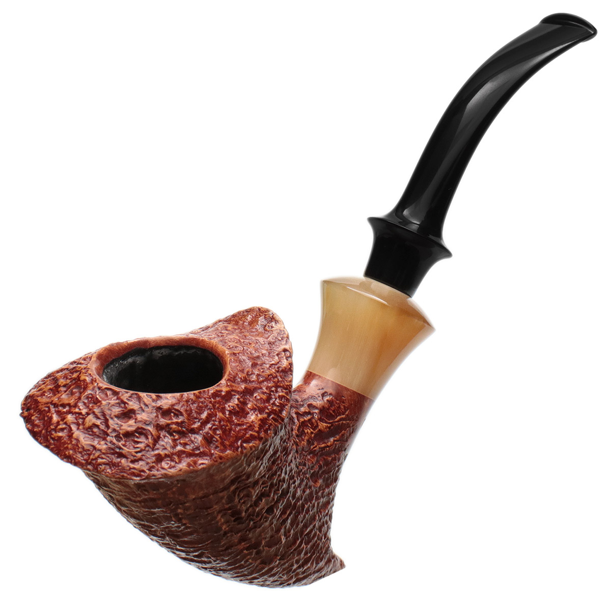 Lasse Skovgaard Sandblasted Freehand with Horn
