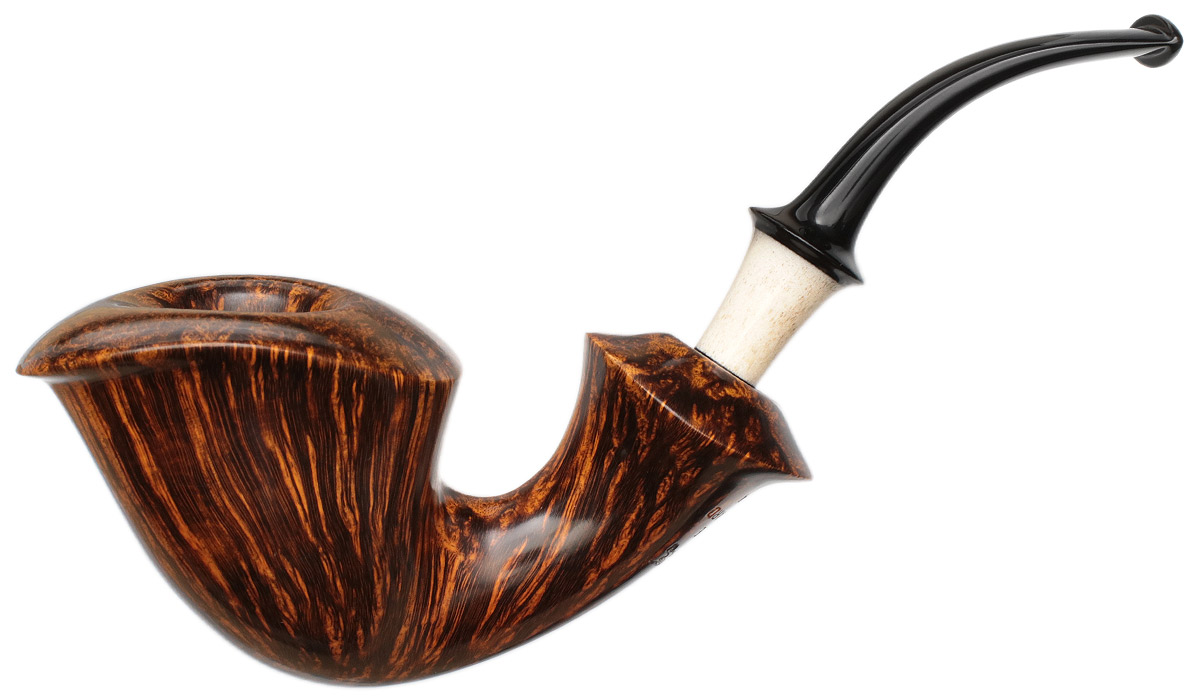 Lasse Skovgaard Smooth Bent Dublin with Moose Antler (Lion)