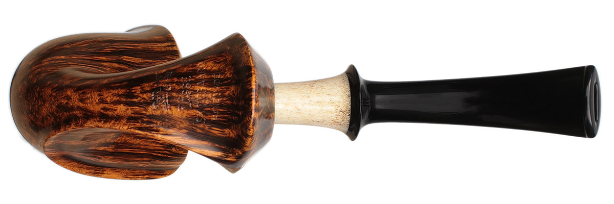 Lasse Skovgaard Smooth Bent Dublin with Moose Antler (Lion)
