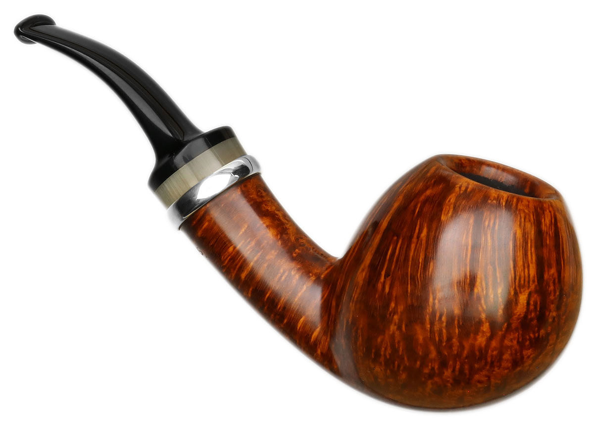 Lasse Skovgaard Smooth Bent Apple with Horn and Silver (Lion)