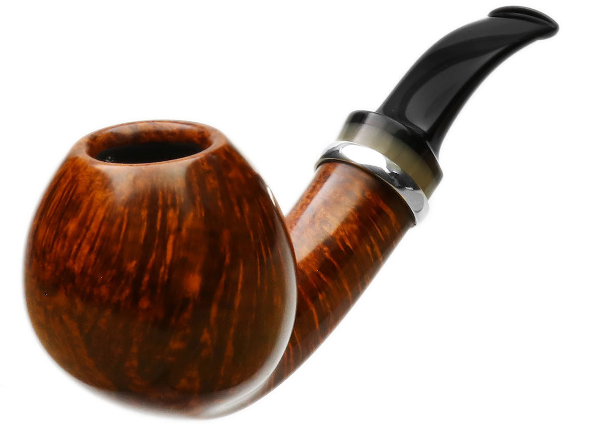 Lasse Skovgaard Smooth Bent Apple with Horn and Silver (Lion)