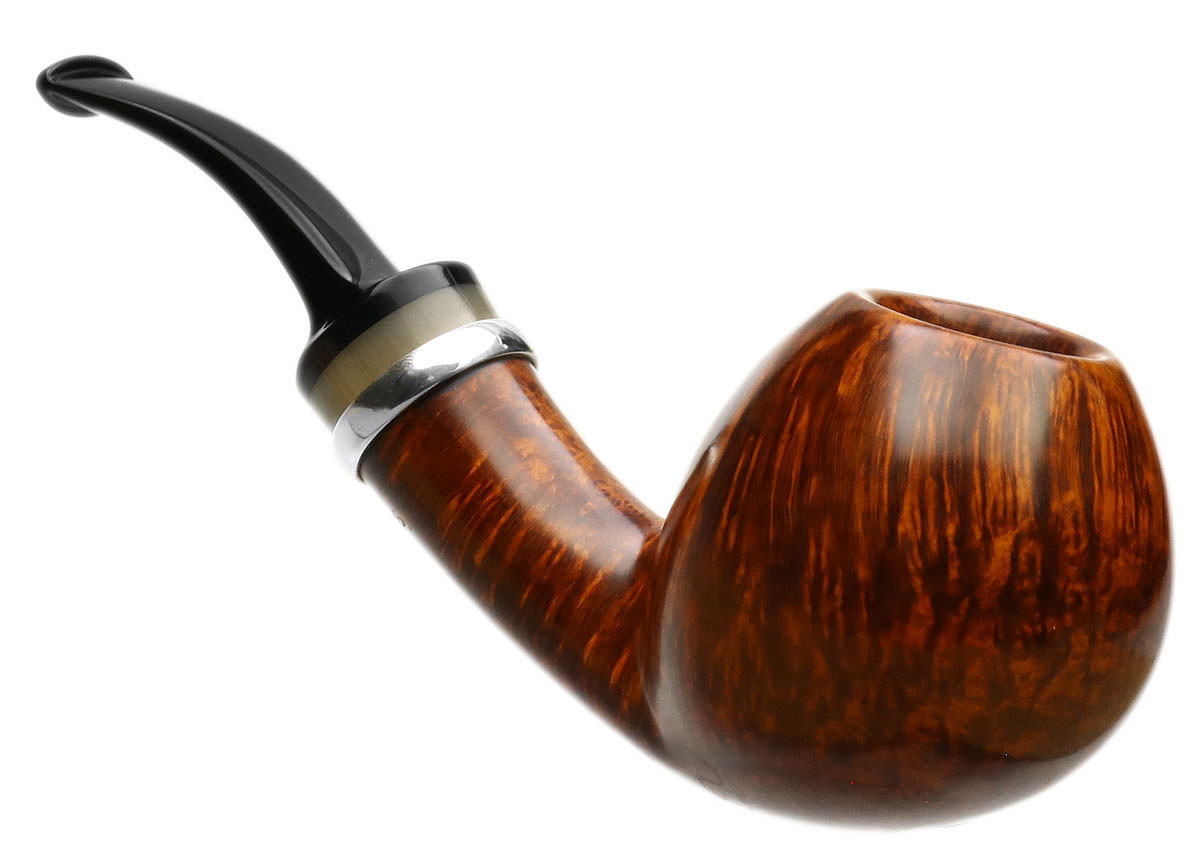 Lasse Skovgaard Smooth Bent Apple with Horn and Silver (Lion)