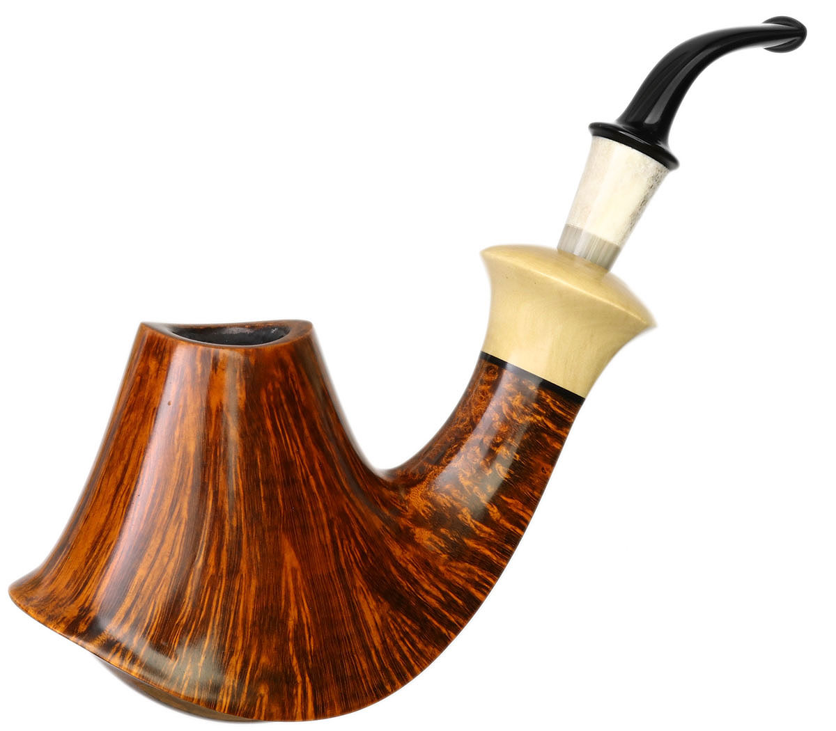 Lasse Skovgaard Smooth Volcano with Boxwood, Antler, and Horn (Lion)