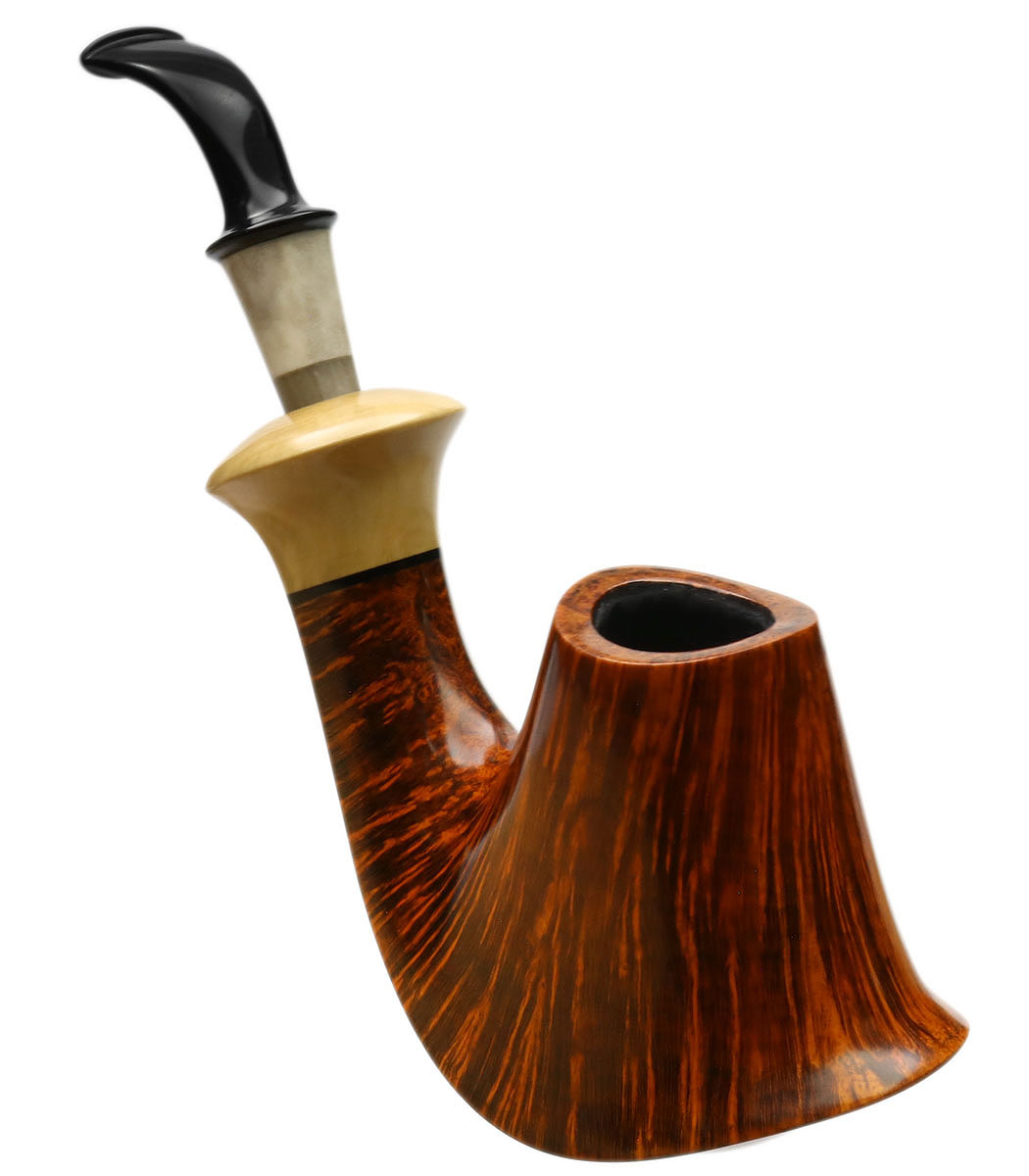 Lasse Skovgaard Smooth Volcano with Boxwood, Antler, and Horn (Lion)