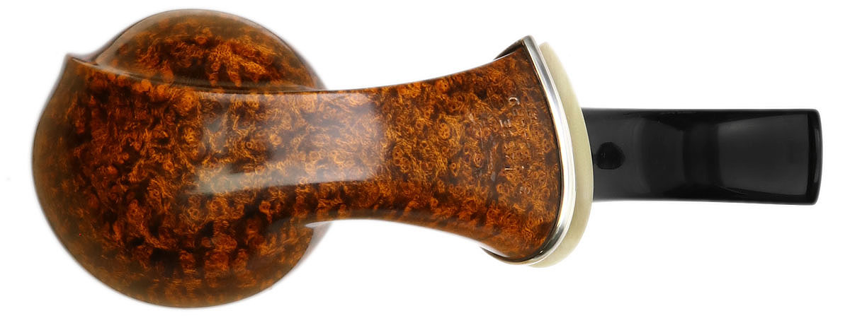 Lasse Skovgaard Smooth Bent Apple with Silver and Horn (Lion)