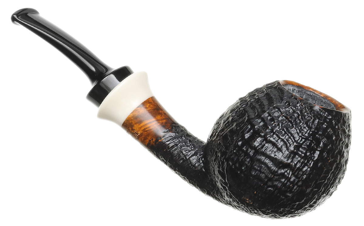 Lasse Skovgaard Sandblasted Bent Apple with Antler