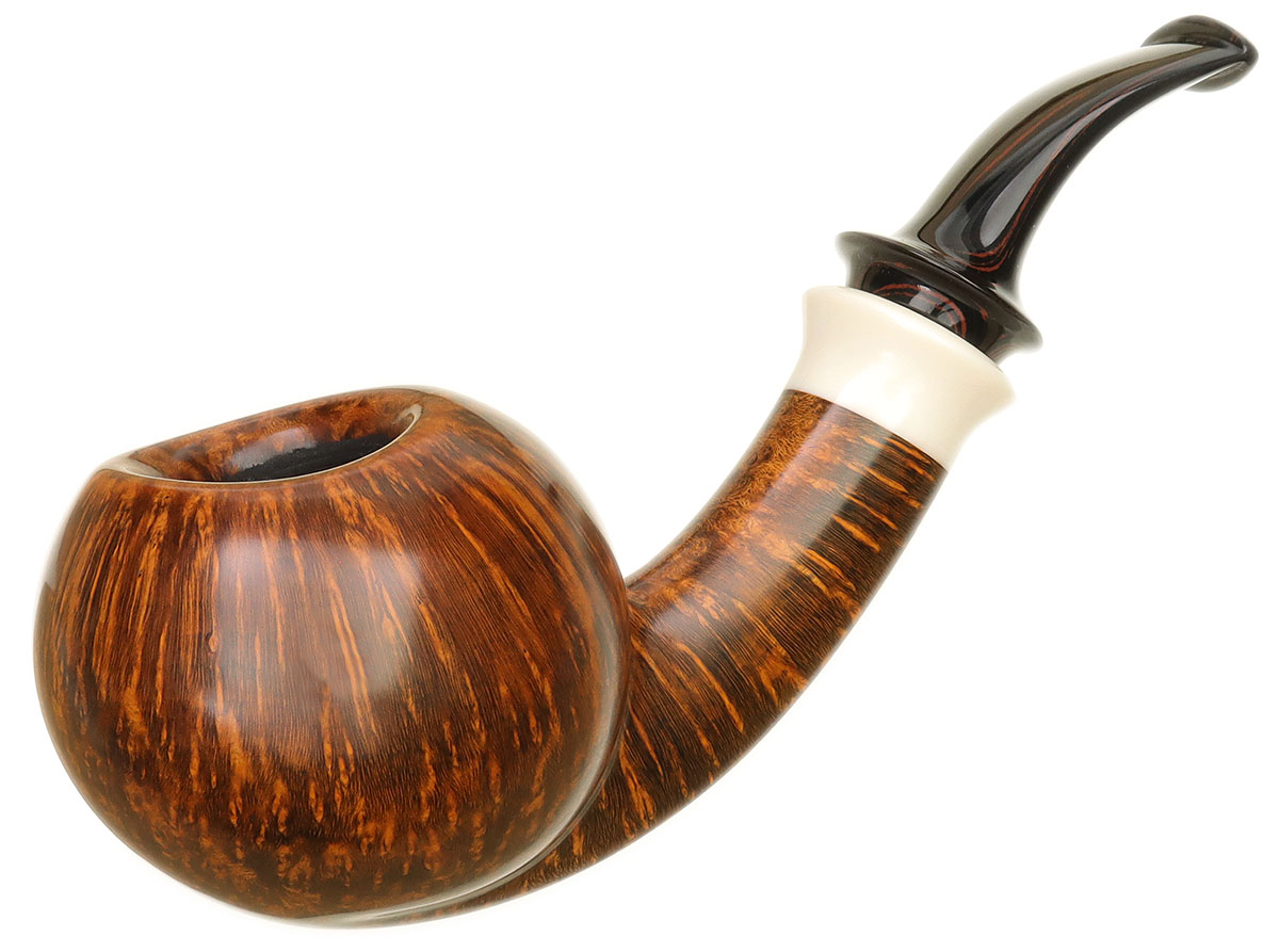 Lasse Skovgaard Smooth Bent Apple with Ivorite (Lion)