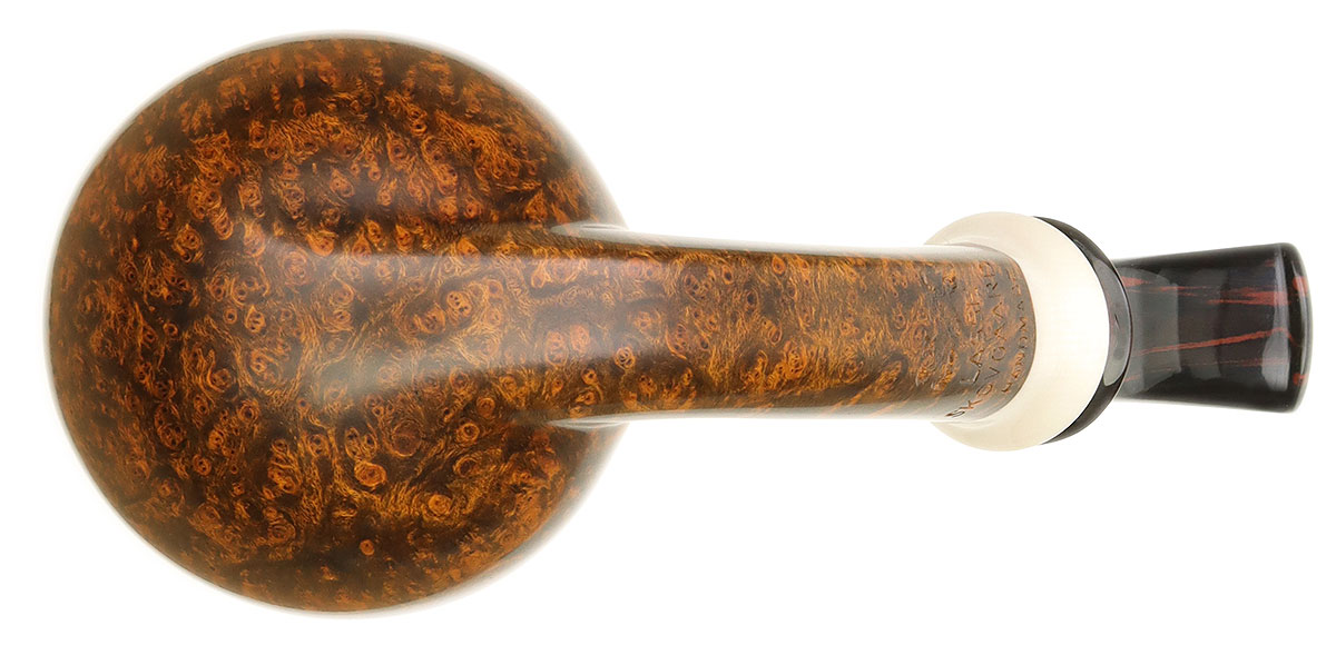 Lasse Skovgaard Smooth Bent Apple with Ivorite (Lion)