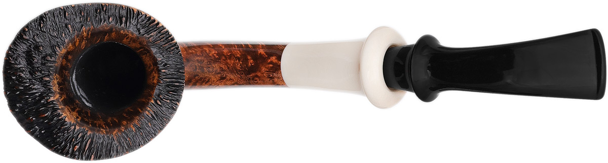 Lasse Skovgaard Smooth Freehand Bent Dublin with Ivorite (Lion)