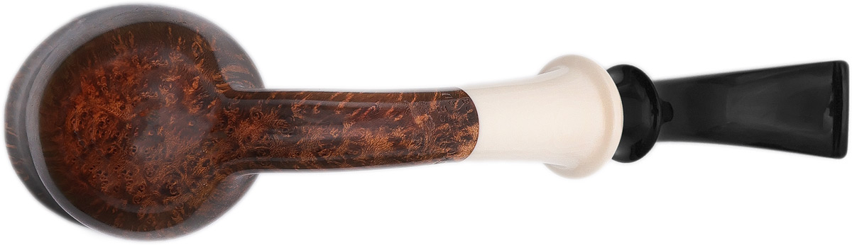 Lasse Skovgaard Smooth Freehand Bent Dublin with Ivorite (Lion)
