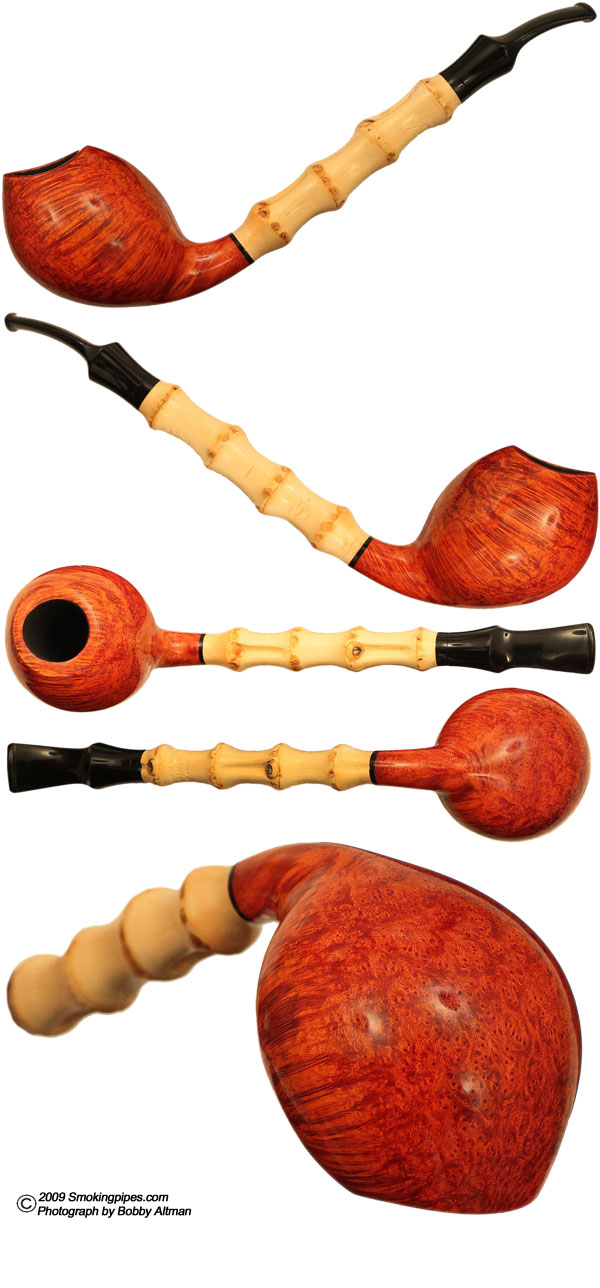 Benni Jorgensen Smooth Bent Egg with Bamboo