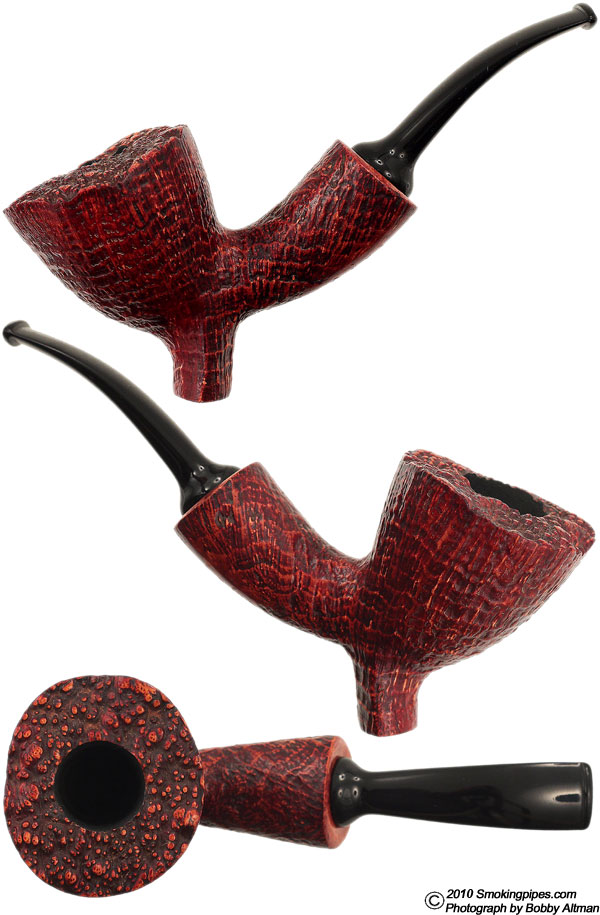 Benni Jorgensen Sandblasted Bent Dublin Sitter (Swan)