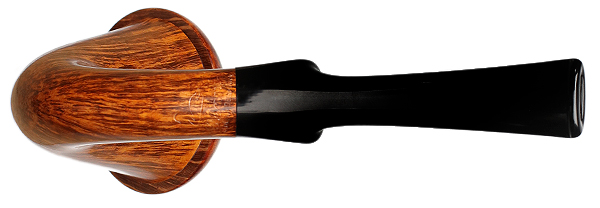 Benni Jorgensen Smooth Calabash with Amber (Swan)