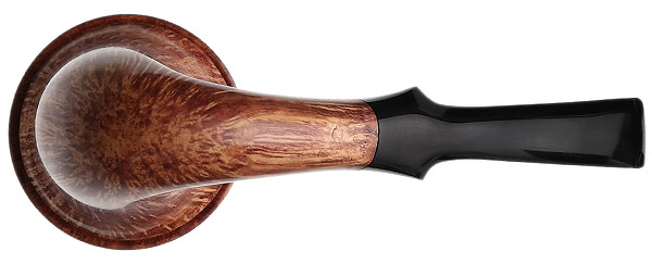 Benni Jorgensen Smooth Calabash with Silver (Swan)