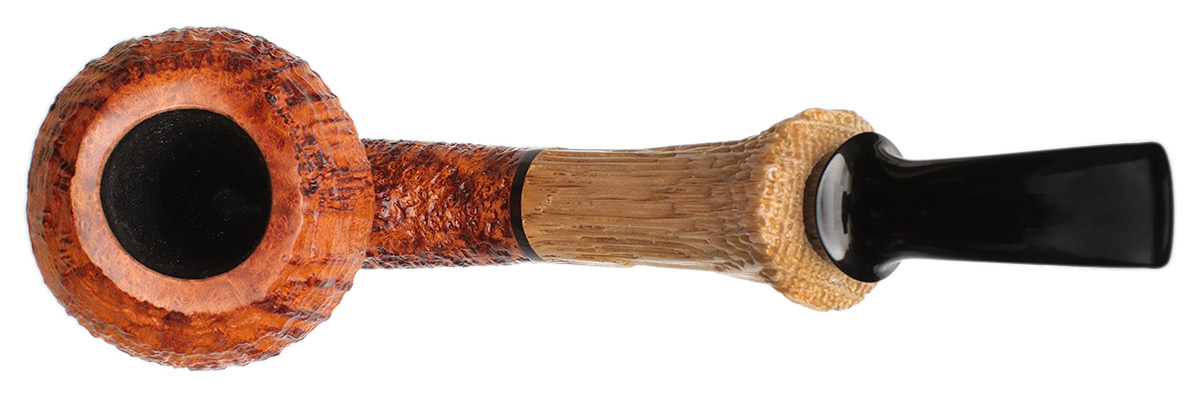 Benni Jorgensen Sandblasted Bent Apple with Oak (40th Anniversary)
