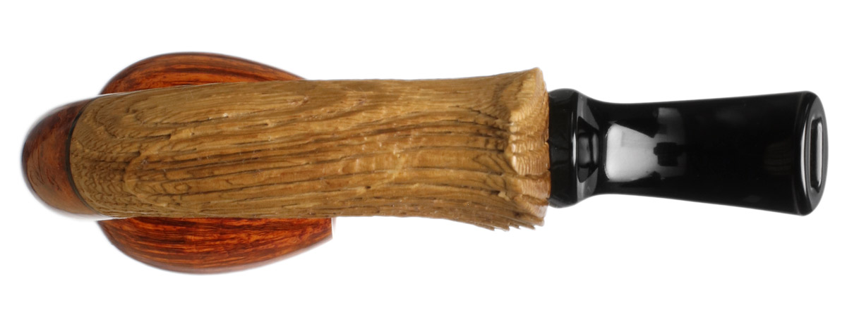 Benni Jorgensen Smooth Bent Egg with Oak (Swan)