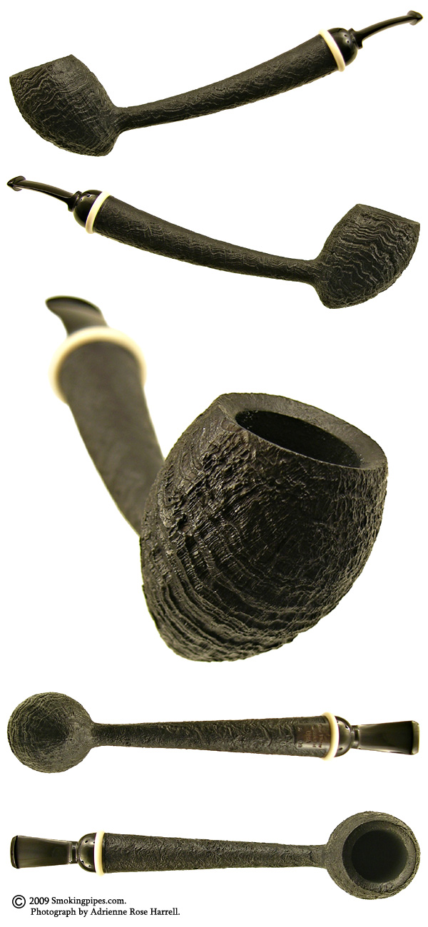 Alex Florov Sandblasted Acorn with Mastodon Ivory