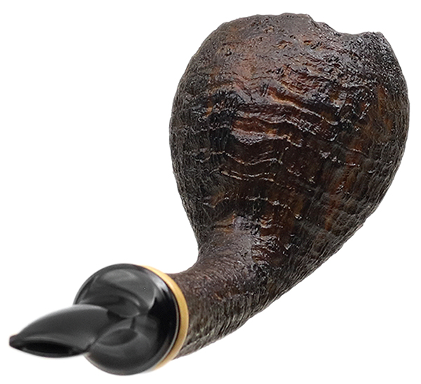 Alex Florov Sandblasted Pear with Boxwood