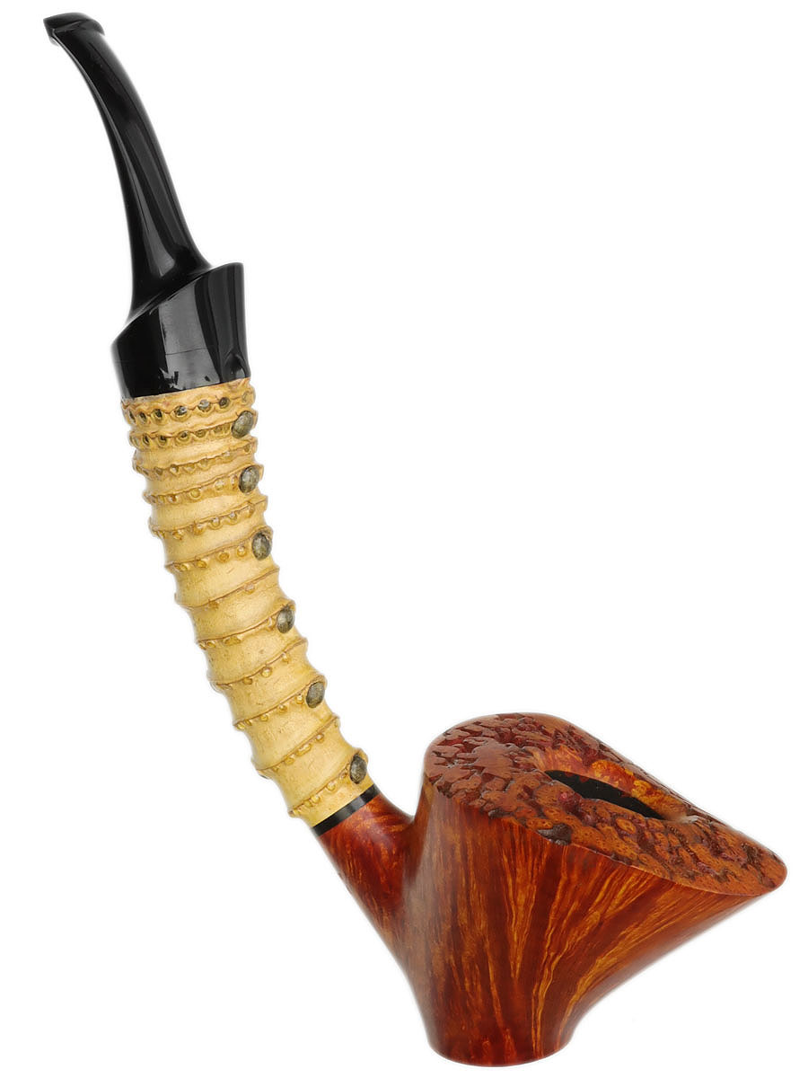 Alex Florov Smooth Pitcher with Bamboo
