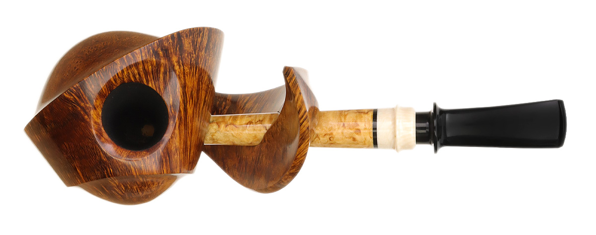 Alex Florov Smooth Pierced Fish with Ivorite (Slonim)