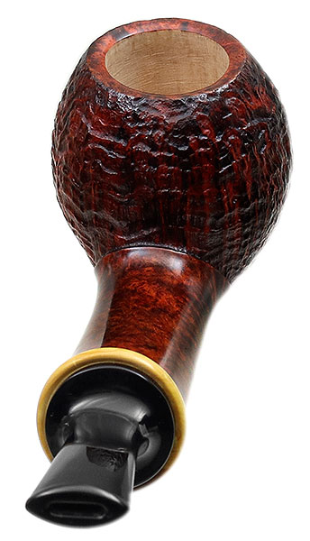 Gregor Lobnik Partially Sandblasted Bent Egg with Boxwood