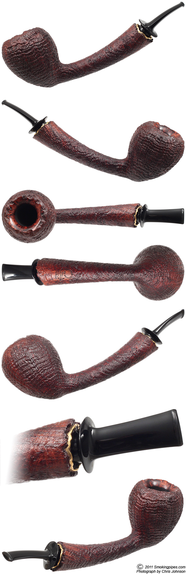 Nanna Ivarsson Sandblasted Acorn with Brass Ring (3811)