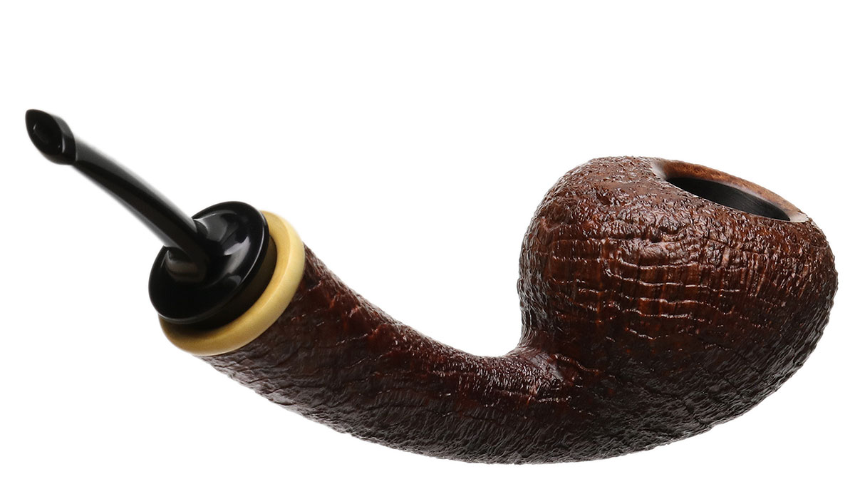 Sandblasted Acorn with Boxwood (0821) Tobacco Pipe