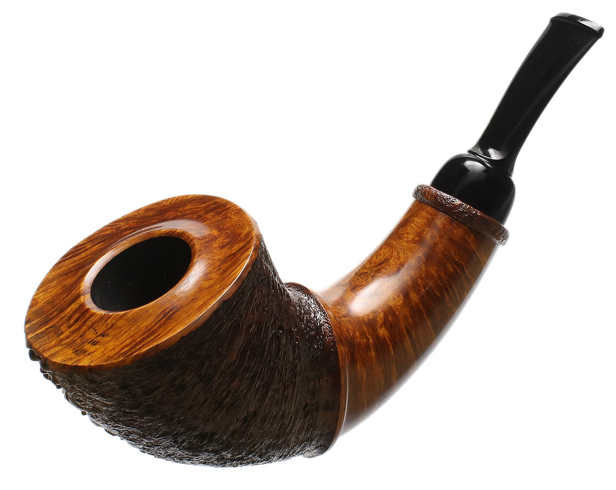 Nanna Ivarsson Partially Sandblasted Horn (4321)